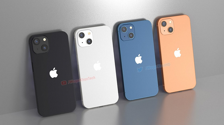 Качественные изображения iPhone 13 и видео, со всех сторон и в разных цветах